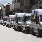 Gran caravana del rubro turístico recorre las principales arterias de Punta Arenas